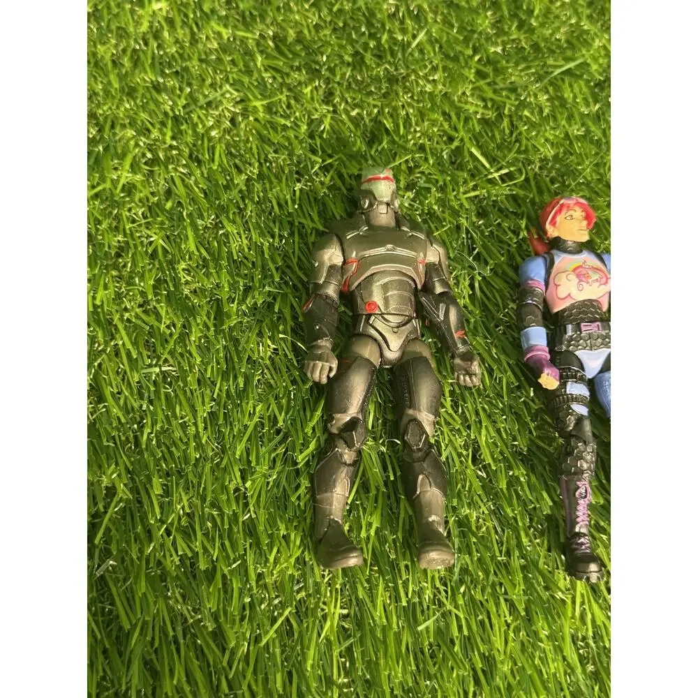 Fortnite Action Figures Lot of 4 The Visitor Skye Omega Knight Cuddle Team